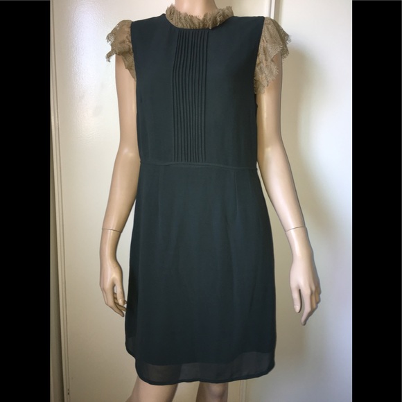 Anthropologie Dresses & Skirts - HD in Paris hunter green lace dress 10